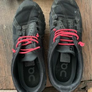 On cloud running shoes